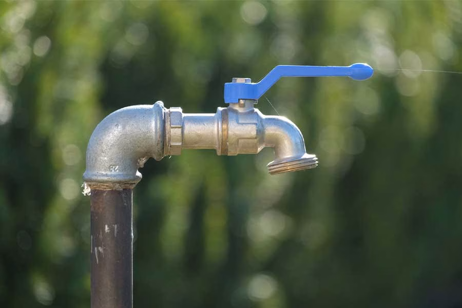 Repairing outdoor hose bib