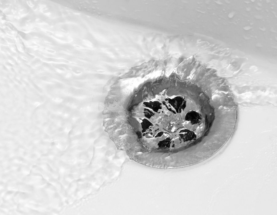 Clogged drain fixed