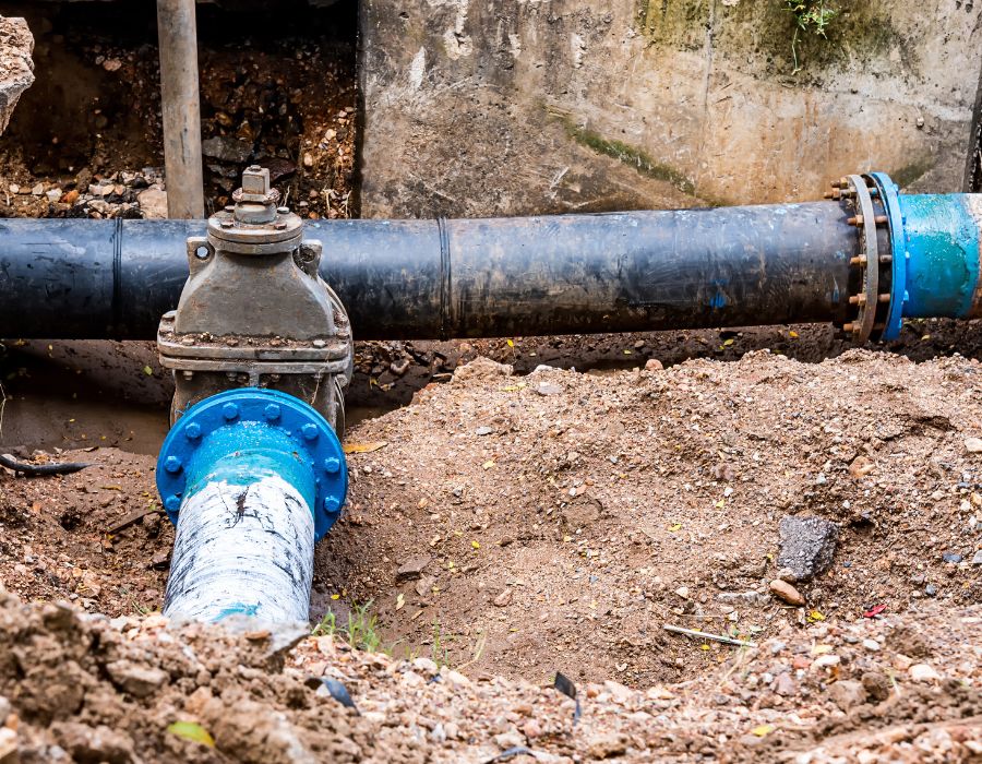 Water pressure problem repair service